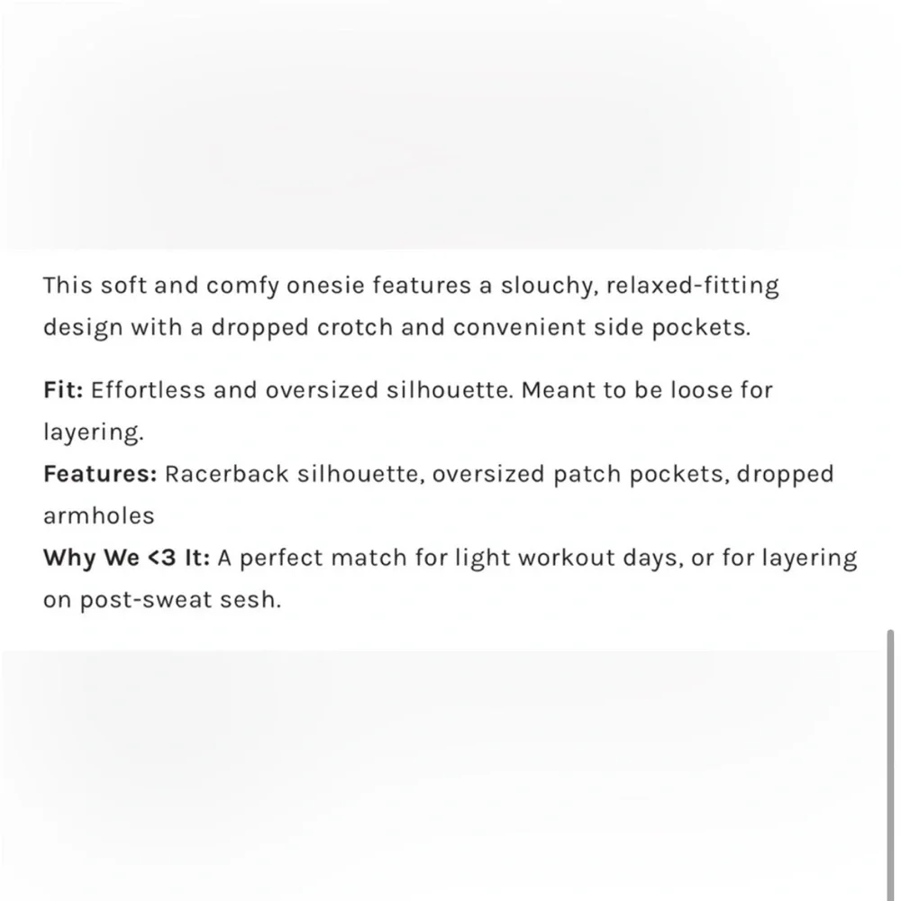 NWT FP Movement Hot Shot Onesie Melon XL - Picture 8 of 8